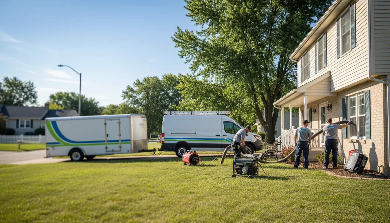 Flooded Basement Restoration And Cleanup With Repair in Douglas, MI near me
